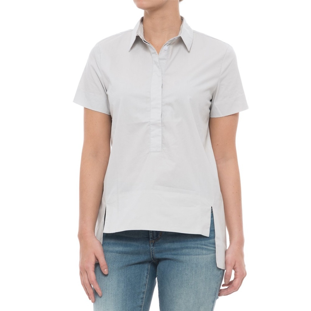 NWT Maude Vivante Button Placket Woven Shirt XL